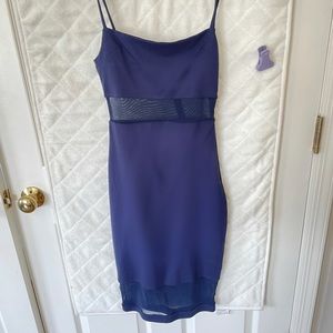 BodyCon LuLu cocktail dress with mesh